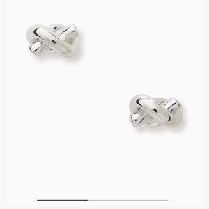 Kate Spade Silver Knot Earrings
